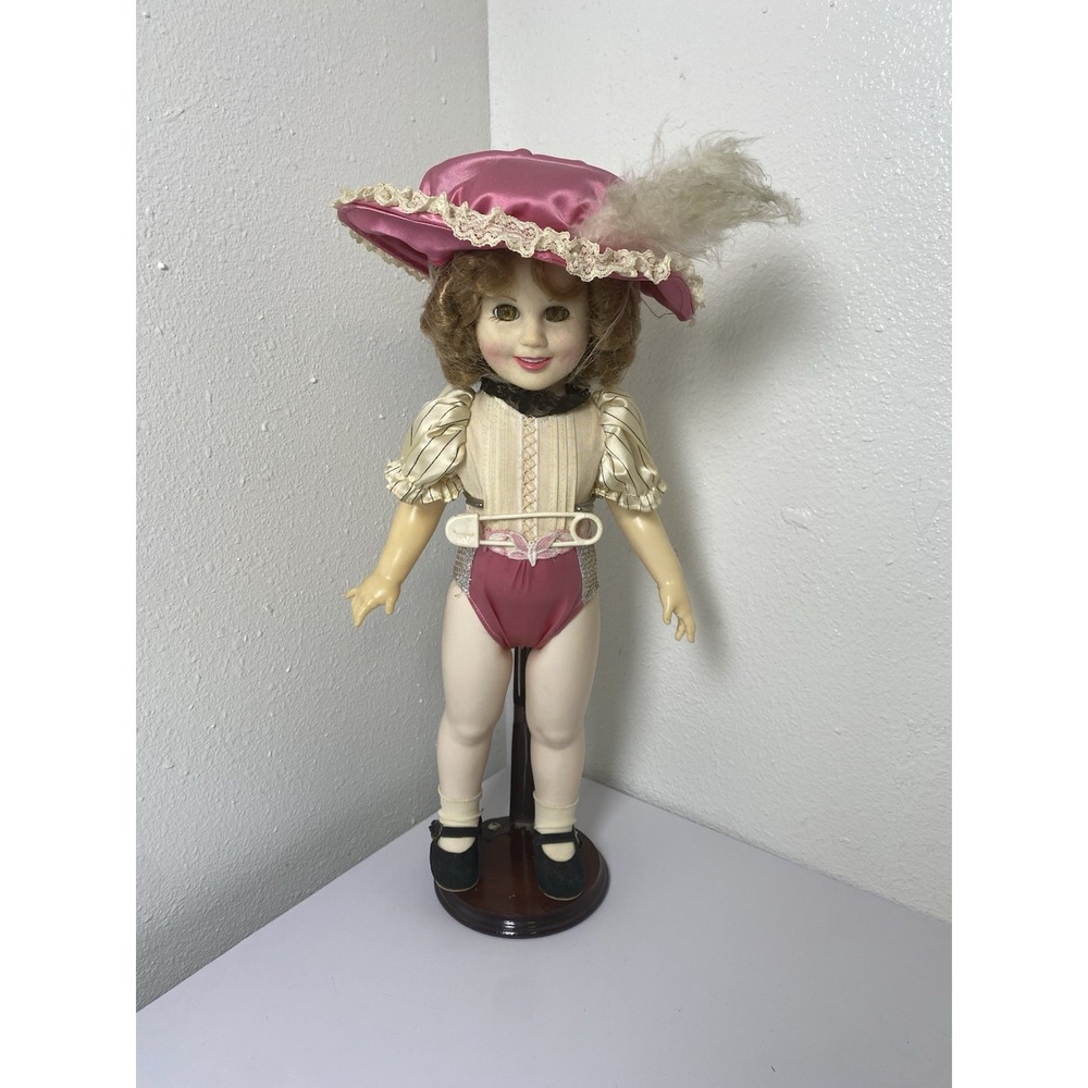 Shirley Temple‎ IDEAL "Glad Rags To Riches" Vintage 1983 Vinyl Doll 16"